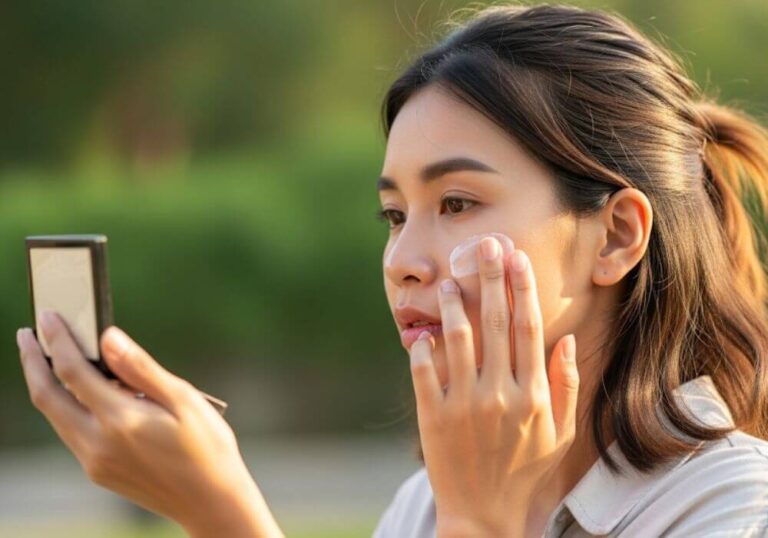 ครีมกันแดดทาหน้า ปกป้องผิวจากแสงแดด